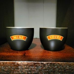Set of 2 Baileys Irish Cream Mine and Yours Cups